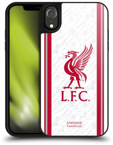 Head Case Designs Officially Licensed Liverpool Football Club Away 2025/26 Kit Gel Armour Case [Military Grade Protection] Compatible With Apple iPhone XR