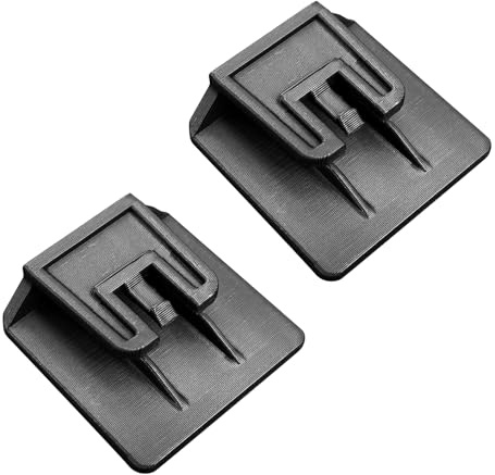 Clip Supporto Per Telepass Grab And Go - Supporto Per Telepass Auto Adesivo Porta Per MooneyGo, Per Telepedaggio Slim 2019 Removibile, Gancio Per Pedaggio Elettronico, 2 Pezzi Ideale per Ogni Veicolo