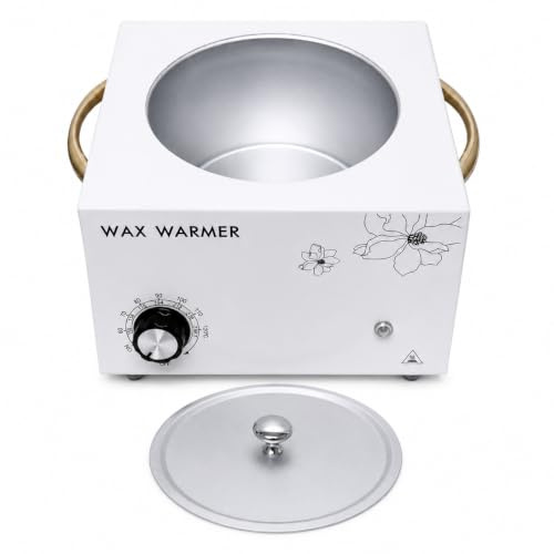 Wax Warmer, 3L Large Capacity Electric Wax Melt Heater for Sensitive Skin Hair Removal, Fast heating, Smart temp control, Non-stick inner pot, LED digital display