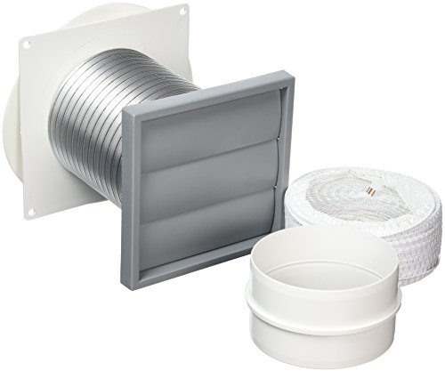 Merriway BH05720 Tumble Dryer Ducting Kit, 100mm (4 Inch) , Grey