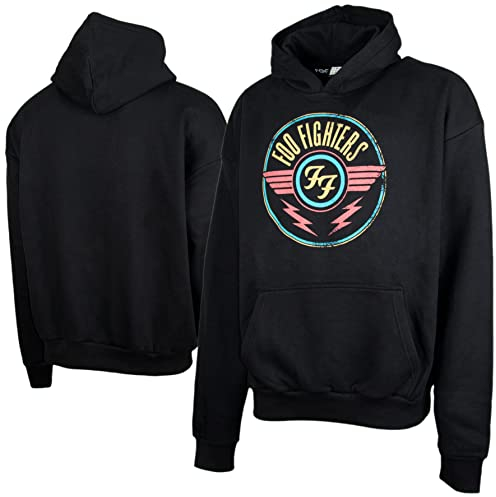 Amplified Oversized Hoodie - FOO Fighters - Air schwarz, XXL