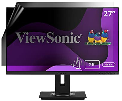 Celicious Privacy Lite 2-Way Anti-Glare Anti-Spy Filter Screen Protector Film Compatible with ViewSonic Monitor 27 VG2756-2K