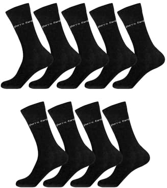 pierre cardin underwear Calcetines Hombre 43-46, Pack de 9, Negro N