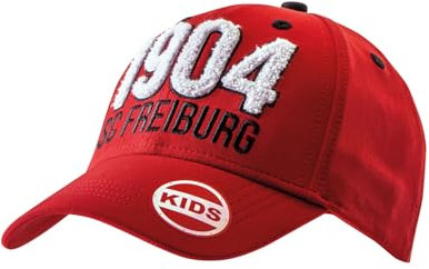 SC Freiburg Kinder-Cap Frottee-Stick Kids - Basecap/Cap/Mütze/Hut - Schwarz/tapa/Chapeau (Kinder)