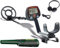 Teknetics Eurotek Pro Metalldetektor mit Pinpointer, Metallsuchgerät, Profi Detektor Set, mit wasserdichte Suchspule