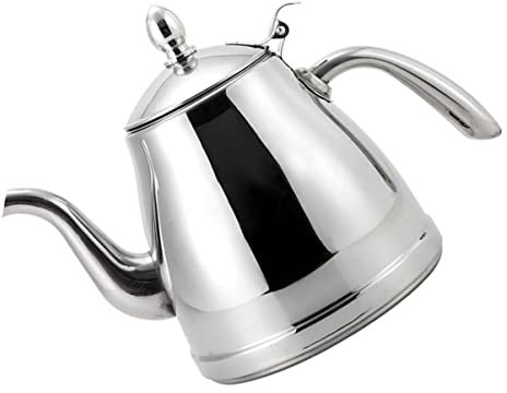 PHENOFICE 1 Pc maceta hervidor eléctrico teteras antiguas caliente Filtrar cafetera utensilios de cocina para acampar Tetera de calefacción para estufa de gas tetera para cocina de inducción