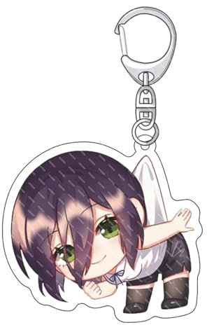 Cute Cartoon Chainsaw Man Keychain Pochita Acrylic Accessories Pendants Creative Bag Decorations