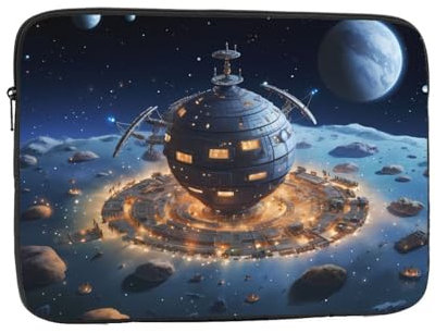 YYHHAOFA Space Journey Pattern Portable Laptop Sleeve Case 10 inch for Shockproof Protection and Travel Convenience