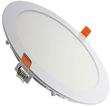 LEDUNI ® Downlight Panel LED Redondo 25W Circular 2500LM Color Blanco Neutro 4000K Angulo 120 IP20 395 * 20Hmm Dimension de corte 280mm