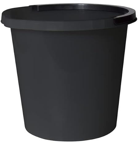 Plast Team Atlanta Eimer, 10 l, Schwarz, Einheitsgröße