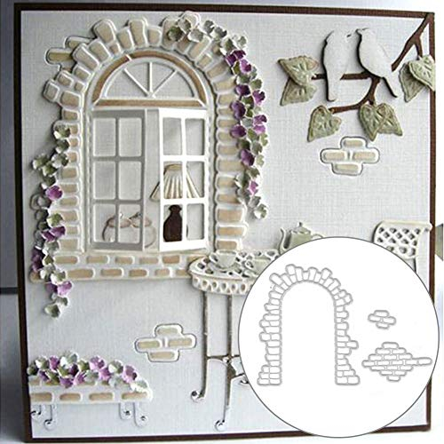 SpirWoRchlan Stanzmaschine Stanzschablone, Scrapbooking Prägeschablonen Stanzformen Schablonen Für Scrapbooking, Fotopapier, Karten, Handwerk Prägen DIY Herstellung Geburtstag Geschenk Cutting Dies