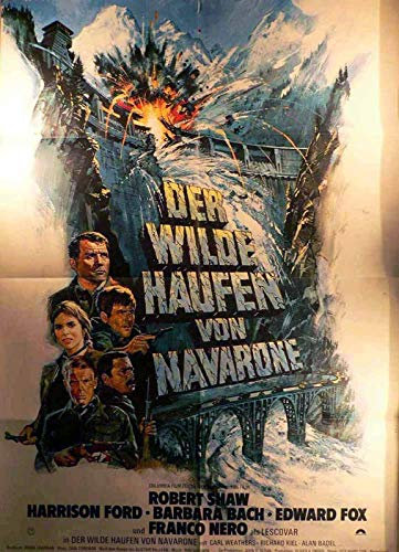 Der wilde Haufen von Navarone Filmposter A0 gefaltet-G3