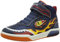 Geox Jungen J Inek Boy Sneakers, Navy Orange, 26 EU