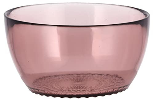 BITZ Kusintha Schale, Schüssel aus Glas, 12 cm, Pink