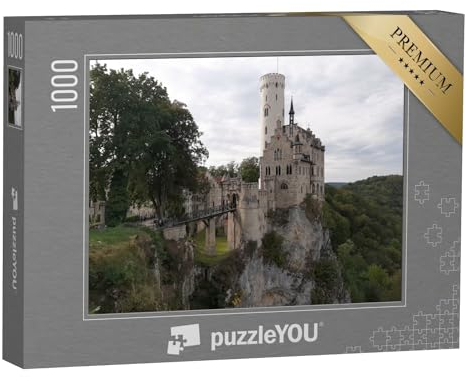 puzzleYOU: Puzzle 1000 Teile „Schloss Lichtenstein, Deutschland“ – aus der Puzzle-Kollektion Burgen