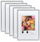 IDEAL TREND New Lifestyle Set Bilderrahmen Wanddeko Collage Poster Rahmen 2er 3er 5er Pack: Farbe: 5er Pack Silber | Format: 50x70