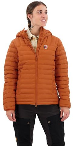 Fjällräven Damen Expedition Lätt Hoodie W Jacke, Terracotta Brown, XL