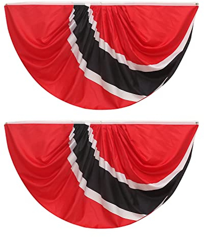 19 types de petits drapeaux de fans de pays (Trinité)