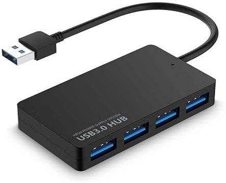 Ziyan Slim USB 3.0 Verteiler 4 Port Super Speed Daten HUB Adapter für Notebook Laptop PC