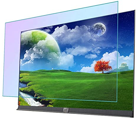 Generic Haushalt 32-58-Zoll-TV-Bildschirmschutzfolie, die blaues Licht herausfiltert, Anti-Blaulicht, blendfreie, Kratzfeste Schutzfolie für Computer-TV-LCD-Monitor-Display, 39 Zoll