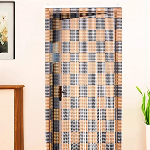 EMYJAY Beaded Curtain Beads, Home Decor Acrylic Beaded Curtain Decorative Handmade Door Bead String Curtains Wall Panel Blinds (Color : Multi-colored, Size : 130x220cm)