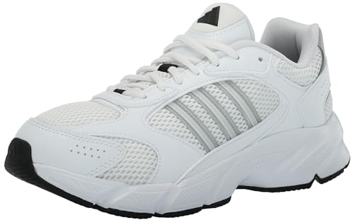 Adidas Herren 2000 Runner Sneaker, weiß/grau/schwarz, 47 1/3 EU
