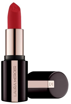 Laura Mercier Caviar Smoothing Matte nachfüllbarer Lippenstift | Samtige Formel glättet sichtbar, polstert auf & kaschiert Linien. Intensive, langanhaltende Farbe mit nur einem Auftrag
