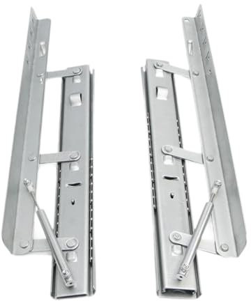 Glissière de Table à Manger Robuste, Charnières de Table Basse Pliables, Pliable et Extensible, Quincaillerie pour Meubles, Charnière de Table Relevable, Rail de Levage de Table pour Table Basse