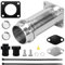 Tubo de Repuesto para Válvula EGR Compatible con BMW 1er E87 3er E90 E91 E92 E93 5er E60 E61 7er E65 E66 X3 E83 X5 E53 E70 X6 E71 con Motores 2.0 2.5 3.0 M47N2 M57N2 11717792077