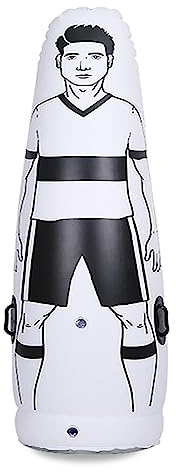 Guoyoocc Aufblasbare Fußball-Puppe,Fußballtraining Dummy,Fußball Dummy,Freistoß Dummies Fussball Kinder Erwachsene Fußballtraining Fußball Dummy Boxsack für Fußball Praxis Boxtraining,3 Größen