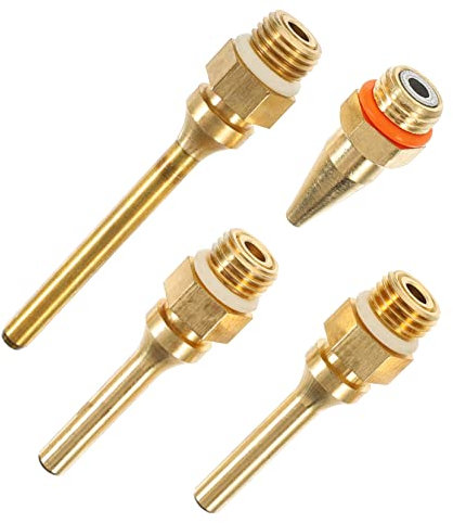 DOITOOL 4pcs Glue Sprayer Nozzle Interchangeable Glue Sprayer Tips for Craft Projects