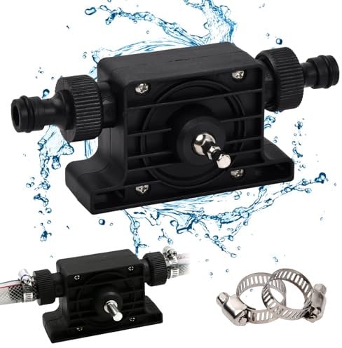 Bomba de Taladro, Mini Bomba de Taladro Eléctrica, Taladro Eléctrico Pequeño Portátil para Necesidades Domésticas Y de Jardín Para Agua