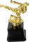 Sosoport Taekwondo-Trophäe Kampfsport-Trophäenpokal professionelle Dekoration Trophäendekor Kampfsport Trophäe Sieger Trophäe Preisverleihungstrophäe Wettbewerbstrophäe Kindergarten Plastik