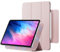KVTVOU Funda para iPad (A16) de 11ª generación 2025, iPad de 10.9 pulgadas 2022, práctica fijación magnética, resistente y duradera, compatible con Touch ID, auto despertar/dormir, rosa