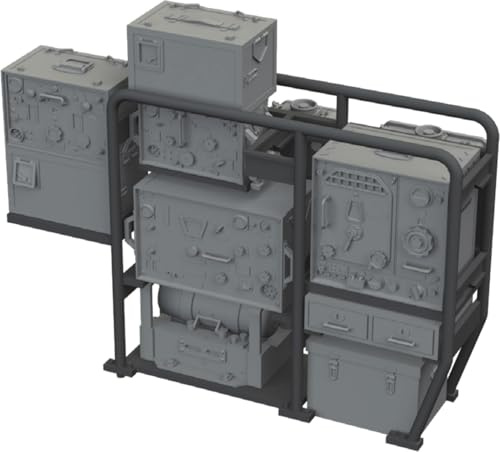 EDU635039 EDU635039 1/35 Sd.Kfz.251/6 C-Type Radio (für Dragon) Kunststoff Modellteile