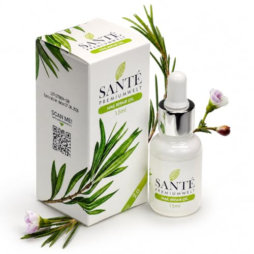 Nagelpflegeöl 15 ml mit Teebaumöl für Hände, Füße & Nägel | Intensive Pflege für Nagelhaut & Fußnägel, spendet Feuchtigkeit, kräftigt brüchige Stellen, zieht schnell ein