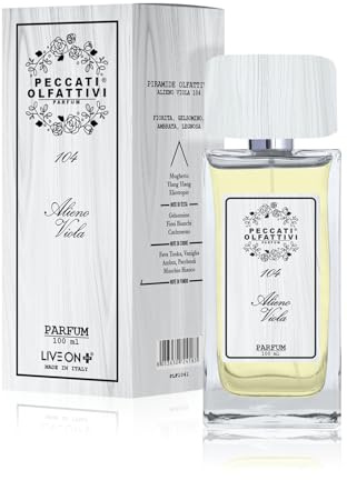 Peccati Olfattivi N.104 Damenparfüm Äquivalent zu Alien – Anhaltendes Damen-Dupe mit 30% reinem Duftöl, originalgetreuer Duft mit langer Haltbarkeit und Beständigkeit, 100 ml Parfum