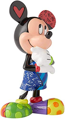 Romero Britto Mickey Mouse Thinking Figurine