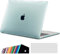 iNeseon Funda Compatible con 2021 2020 2019 2018 MacBook Air 13 Retina, Delgado Carcasa Case Dura & Cubierta Teclado para MacBook Air 13 Pulgadas A2337(M1)/A2179/A1932, Menta Verde