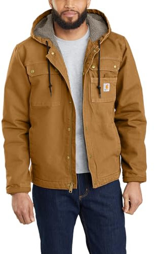 Carhartt Big & Tall Bartlett Jacket Vêtements de Travail, Marron, Longue Homme