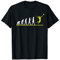 Coole Volleyball Evolution Geschenkidee Volleyball Lustig T-Shirt