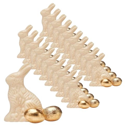 20x 40g Schokohase - weiße Schokolade/Osterhase/Schokolade/Oster-Schokolade/verschiedene Figuren zur Auswahl/Ostern