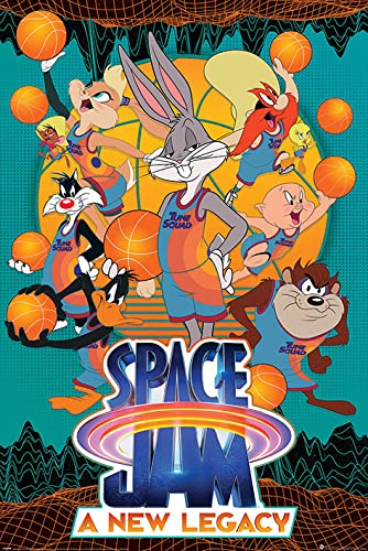 Space Jam 2 – A New Legacy – 61 x 91,5 cm – AFFICHE / POSTER gerollt