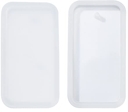 UR URLIFEHALL - Lot de 10 moules rectangulaires en silicone pour la fabrication de bijoux et pendentifs