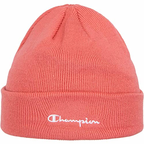 Champion Logo Beanie Wintermütze (one Size, Rose)