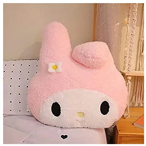 Plüschtier Stofftier My Melody Anime Umarmungs-Schlafkissen Bequemes süßes Kissen Puppe Cartoon-Kawaii- Weiche Kuscheltiere Kinderzimmerdekoration Geburtstagsgesche