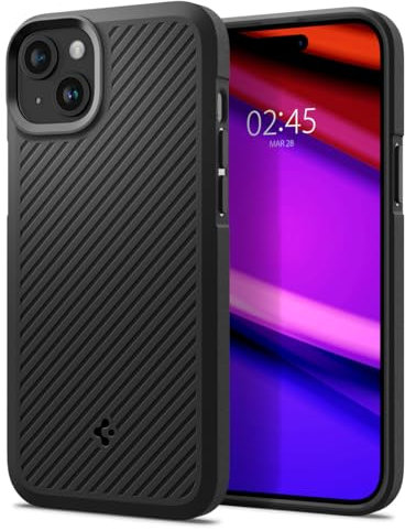 Spigen Core Armor Schutzhülle für iPhone 6,7 Zoll (16,7 cm), Mattschwarz