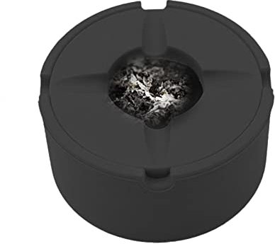 Cendrier coupe-vent pour la la maison - Cendrier pour fumeurs, cendrier bureau pour la maison Tebinzi