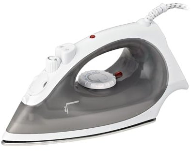 Plancha de vapor Corby Sherwood 1200 W en blanco - Enchufe de la UE