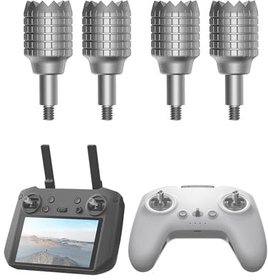 LKTOP 2 Paar Controller-Stick für DJI 𝗥𝗖 𝗣𝗿𝗼, 𝗙𝗣𝗩 𝗥𝗲𝗺𝗼𝘁𝗲 𝗖𝗼𝗻𝘁𝗿𝗼𝗹𝗹𝗲𝗿 𝟮/𝟯, Ersatz-Joystick für DJI Mavic 3/Pro/Classic/Cine, Avata/2, FPV